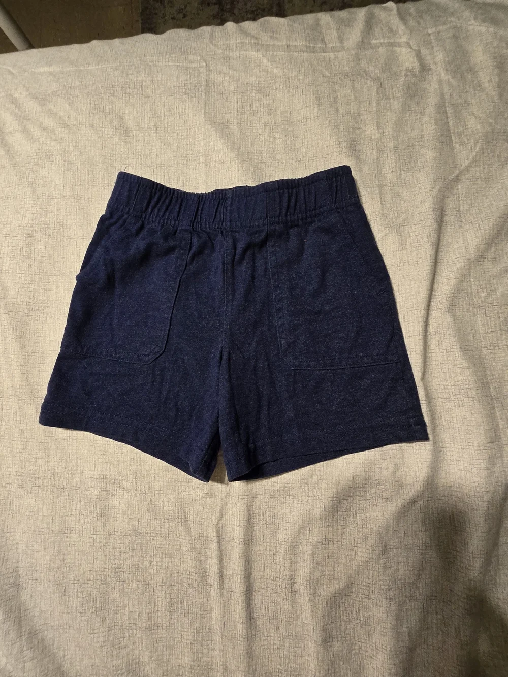 OshKosh B'gosh Toddler Navy Pull On Shorts Size 2T Elastic Waist Casual Summer